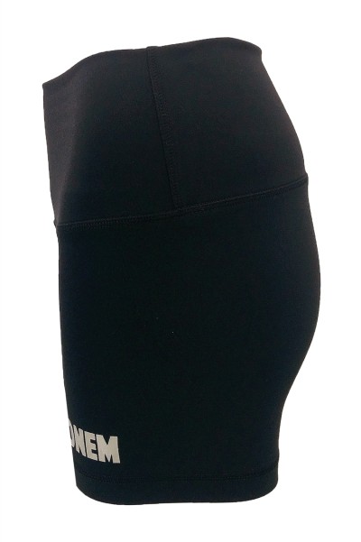 Custom printed logo leggings design yoga sports leggings running yoga fitness leggings sports pants factory U385 side view